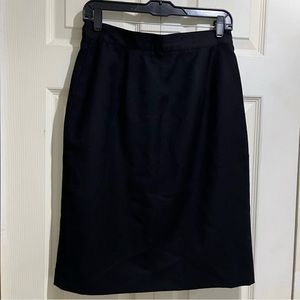 Principles Wool Skirt in Black, Size 12